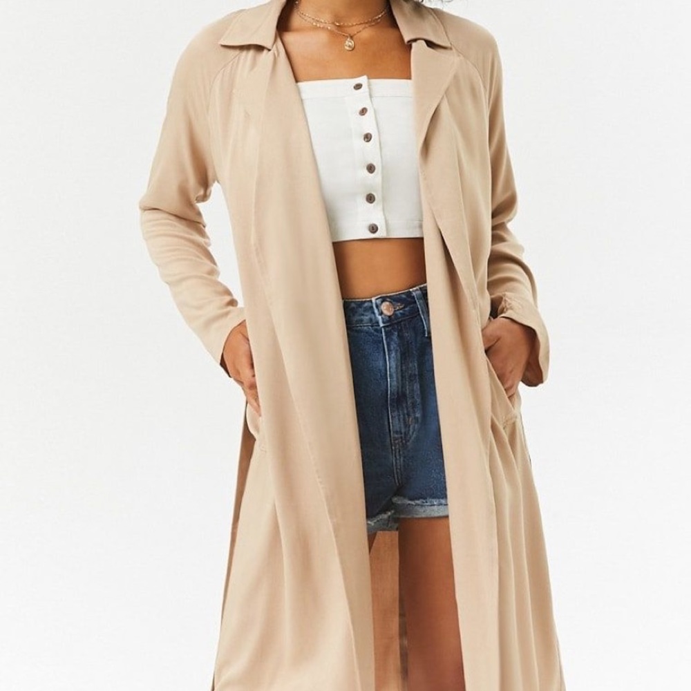 Forever21 duster jacket!